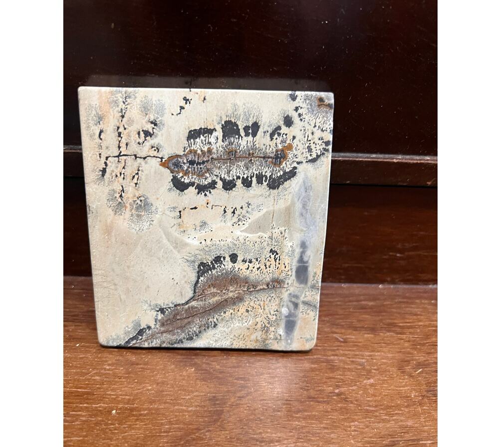 Rare Chinese Formation Ink Painting Scenery Stone Mineral Specimen